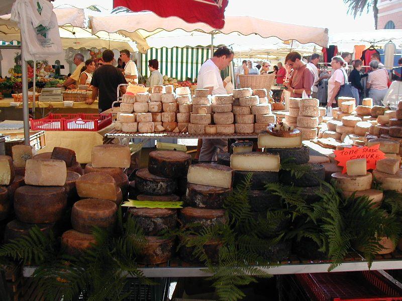 Cheese anyone Ajaccio - photo © Hugh & Heather Bacon