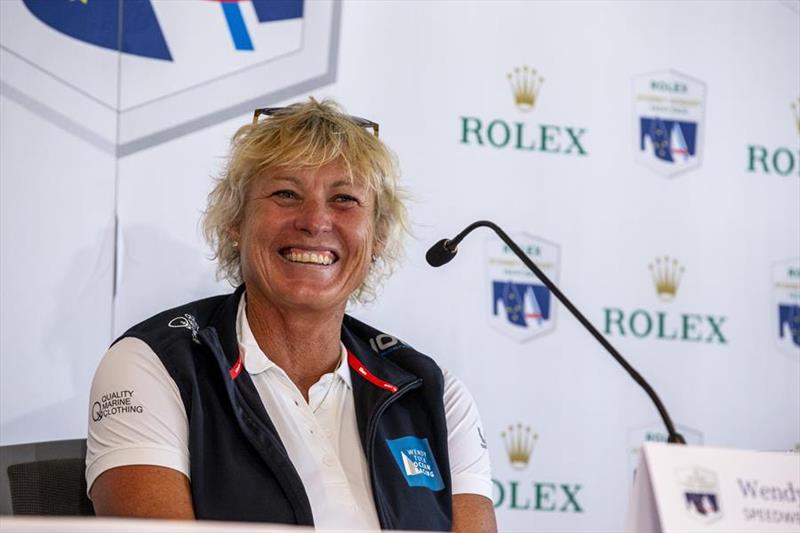 Wendy Tuck, co-skipper of Speedwell, which will be taking part in the two-handed division of this year's Rolex Sydney Hobart Yacht Race photo copyright Andrea Francolini taken at Cruising Yacht Club of Australia