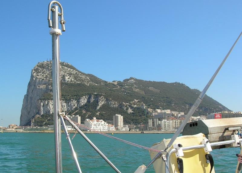 Gibraltar anchorage - photo © Hugh & Heather Bacon