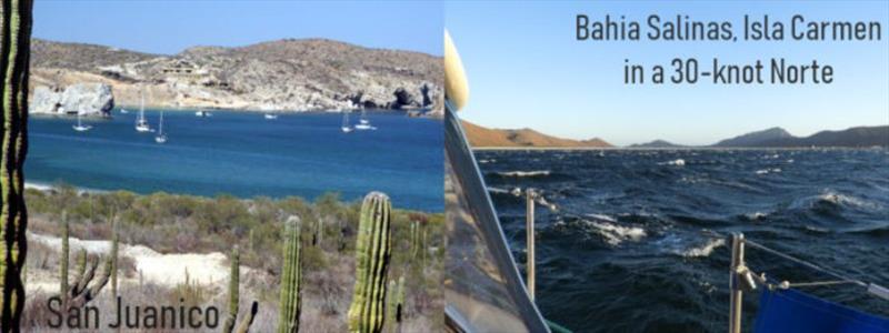 Anchorages at Baja photo copyright Barb Peck & Bjarne Hansen / Bluewater Cruising Association taken at 