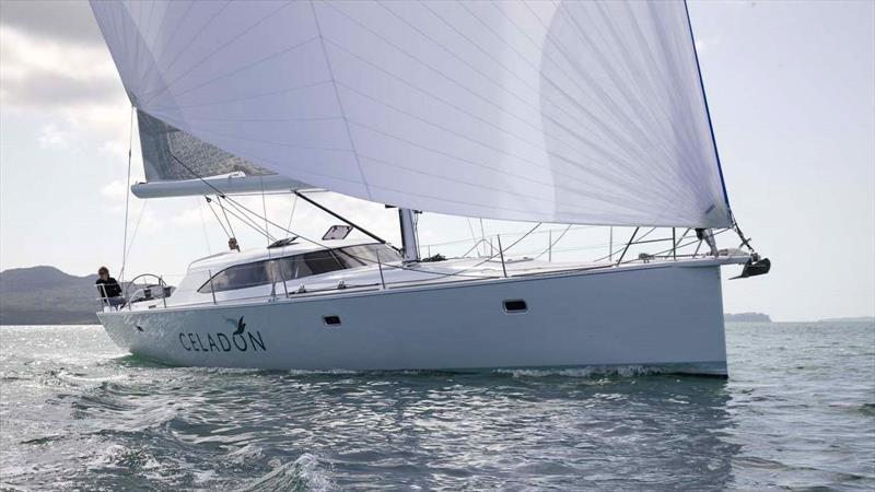 Celadon - an Elliot 60 reaching in light airs photo copyright Photo supplied taken at Royal New Zealand Yacht Squadron