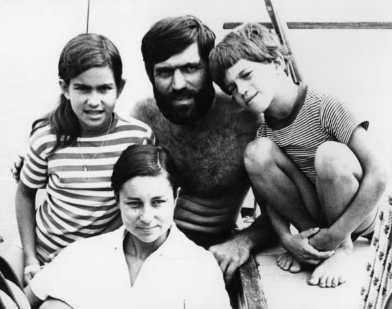 With Gwenda, Doina and Ivan in Fiji 1978 - photo © Jimmy Cornell