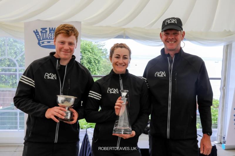 Team Rán also won IRC Class 1 and the Roger Grainger Trophy for the best performing RORC boat - photo © Robert Deaves