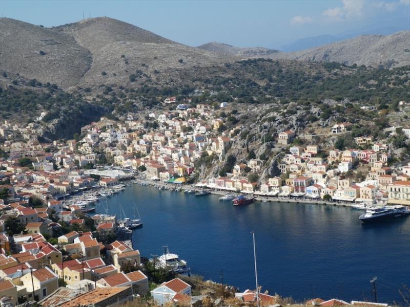 Symi Habour - photo © SV Red Roo