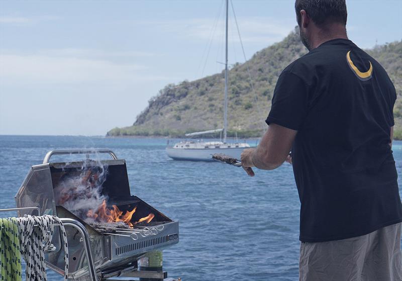 Nim becomes master of the grill photo copyright Sail LUNA taken at 