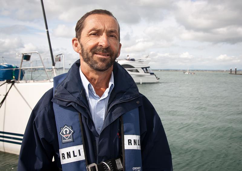 Mark Southwell, Cowes RNLI Lifeboat Operations Manager - photo © Nathan Williams
