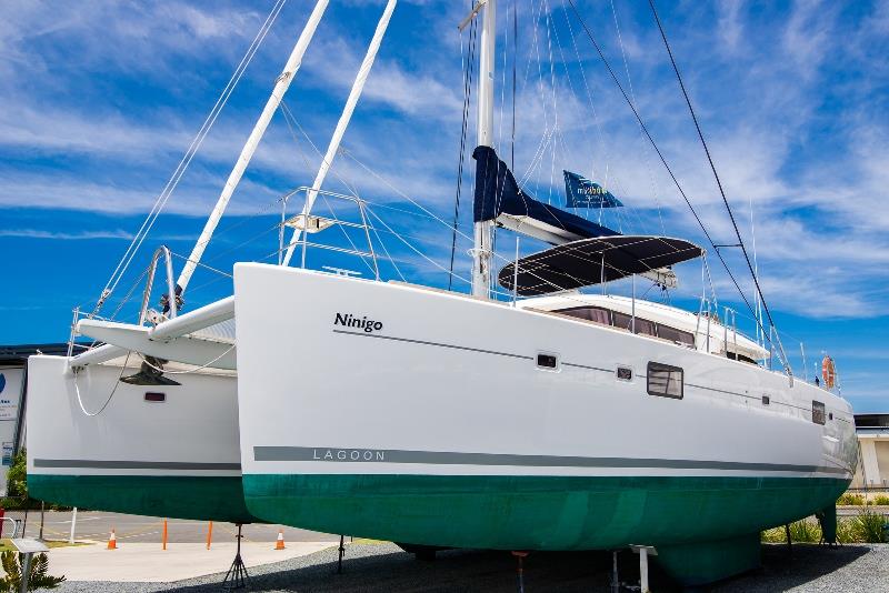 2011 Lagoon 560 Ninigo photo copyright Multihull Solutions taken at  and featuring the  class