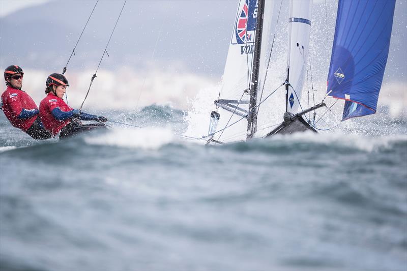 British Sailing Team's John Gimson & Anna Burnet in Palma - photo © Lloyd Images / RYA