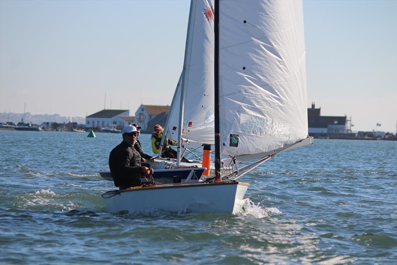 Christchurch Harbour Interclub Series day 2 photo copyright Sarah Desjonqueres taken at Mudeford Sailing Club and featuring the OK class