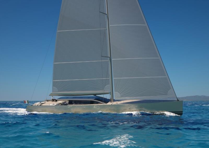 42m S/Y E-volution photo copyright Perini Navi taken at  and featuring the Power boat class