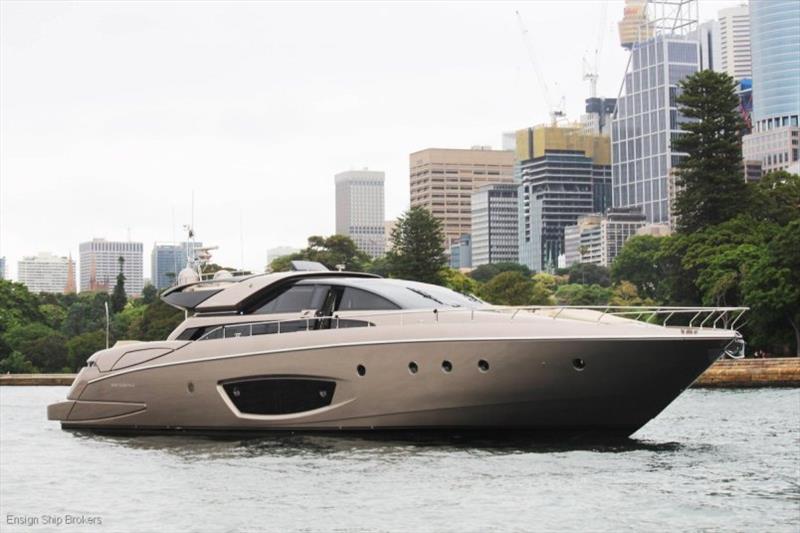 Riva 86 Domino photo copyright ensignbrokers.com.au taken at  and featuring the Power boat class