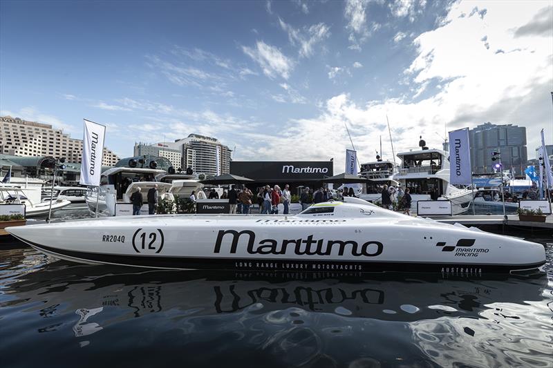 The new Maritimo X50 is just one  of the models that have resonated with buyers in the USA who were very impressed with the award on-water boat show experience centre that was shipped to America for the Fort Lauderdale show photo copyright Paul Wilson taken at  and featuring the Power boat class