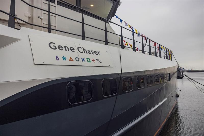 Naming Ceremony Gene Chaser - photo © Damen Yachting