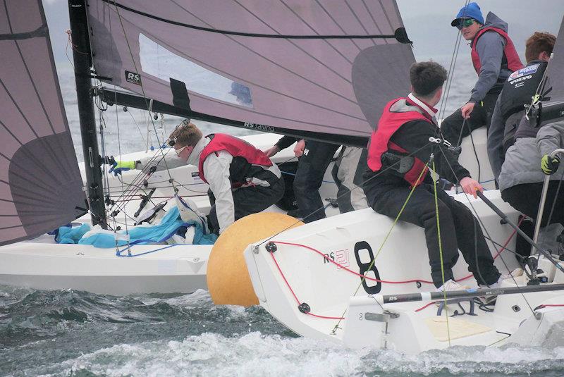 University Keelboat League event at Rutland photo copyright David Wilkins taken at Rutland Sailing Club and featuring the RS21 class