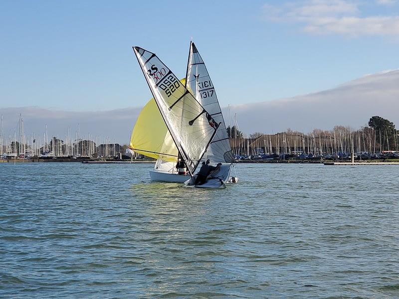 Chichester Yacht Club Snowflake Series 2024 Day 1 - photo © Chris Hodge