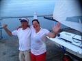 The victorious Vincent and Marcol after the Race Committee and Helpers Knockout Regatta at Bruinisse © Peter Barton