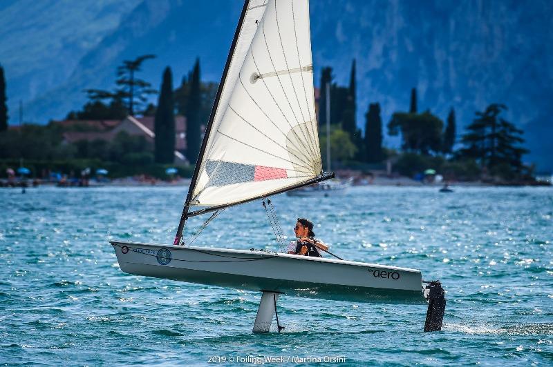 RYA First Flight sailfoil taster sessions at Foiling Week Lake Garda - photo © Foiling Week / Martina Orsini