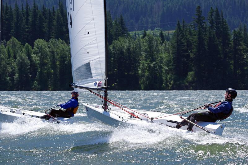 RS Aero Worlds at Cascade Locks, Oregon day 5 photo copyright Bill Symes taken at Columbia Gorge Racing Association and featuring the  class