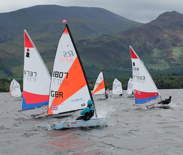 RYA NW Junior Travellers Trophy at Bass photo copyright William Carruthers taken at Bassenthwaite Sailing Club and featuring the RS Tera class