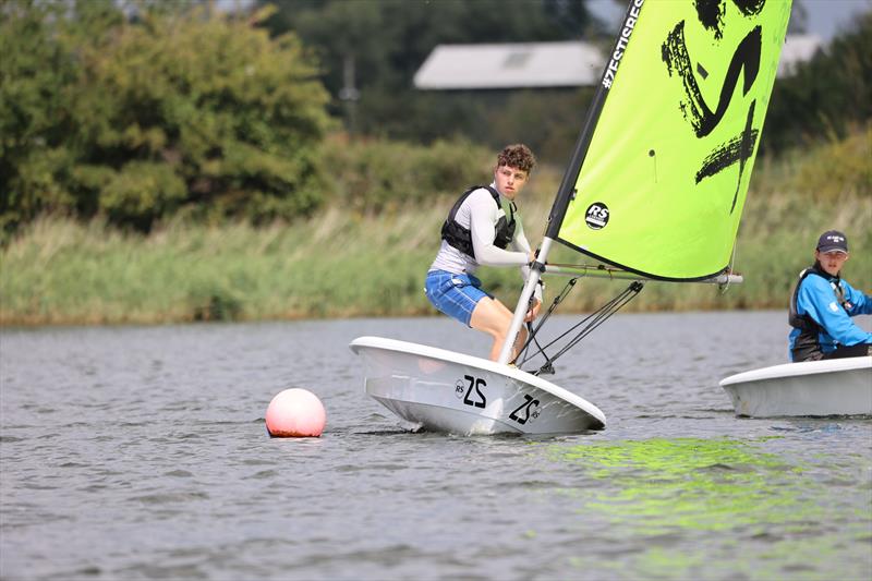 Blackwater SC Cadet Week: Nick Evans, winner of the Cock of the Cadets photo copyright Anna Lau taken at Blackwater Sailing Club and featuring the RS Zest class