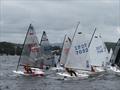 Busy start pin end start during the 58th Sabot National Championship © Col Skelton