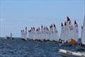 Race start during the 2023/24 Sabre Australian Nationals at McCrae Yacht Club © Russell Bates