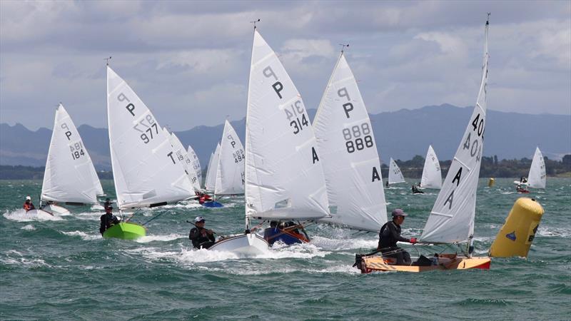 In the 2003 Louis Vuitton Cup over a third of the race days were lost after a 19kt wind limit was set. P class racing in the Tauranga Cup 2020 - photo © William Beauchamp