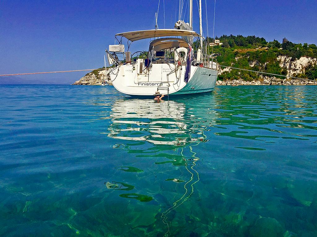 Another bay in Greece - not bad... photo copyright Ian & Andrea Treleaven taken at  and featuring the  class