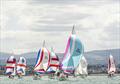 The Sigma 33 class competing in the 2023 Volvo Dun Laoghaire Regatta on Dublin Bay © Michael Chester
