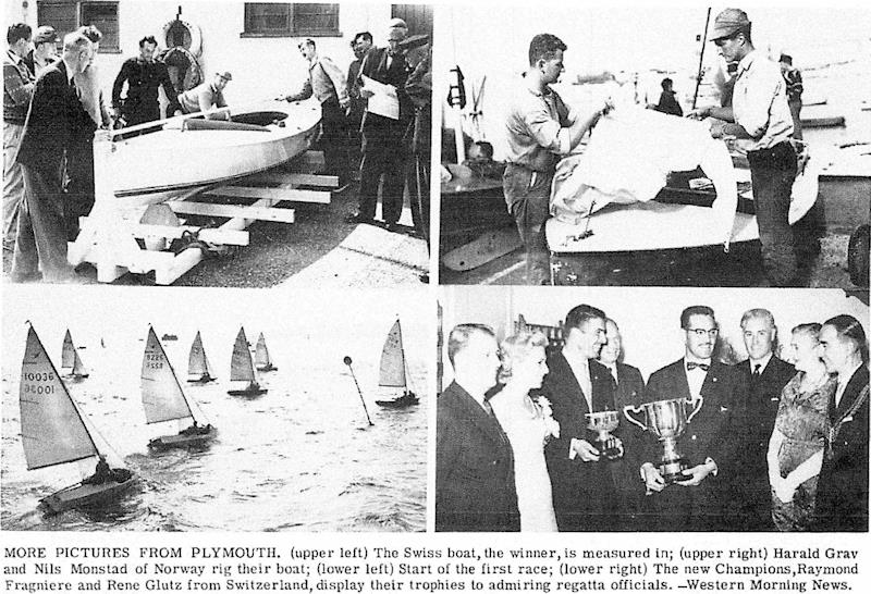 Newspaper report from the 1958 Snipe European Championship at Plymouth, England photo copyright Western Morning News taken at Port of Plymouth Sailing Association and featuring the Snipe class
