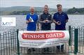 Winners of the Hollingworth Lake Solo Open (l-r) Innes Armstrong 2nd, Steve Denison 1st, Martin Honnor 3rd © Justine Davenport