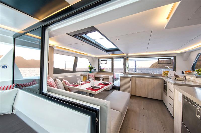 Sunsail Upgrades The Sunsail 454 Catamaran Adds Popular Features