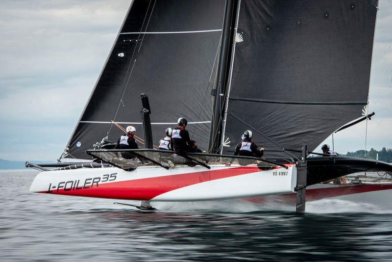 The TF35 has been designed with the brief to offer top level foiling to a wider audience - photo © Loris Von Siebenthal