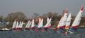 The start of race 3 at the Topper open at Great Moor SC © Sue Johnson