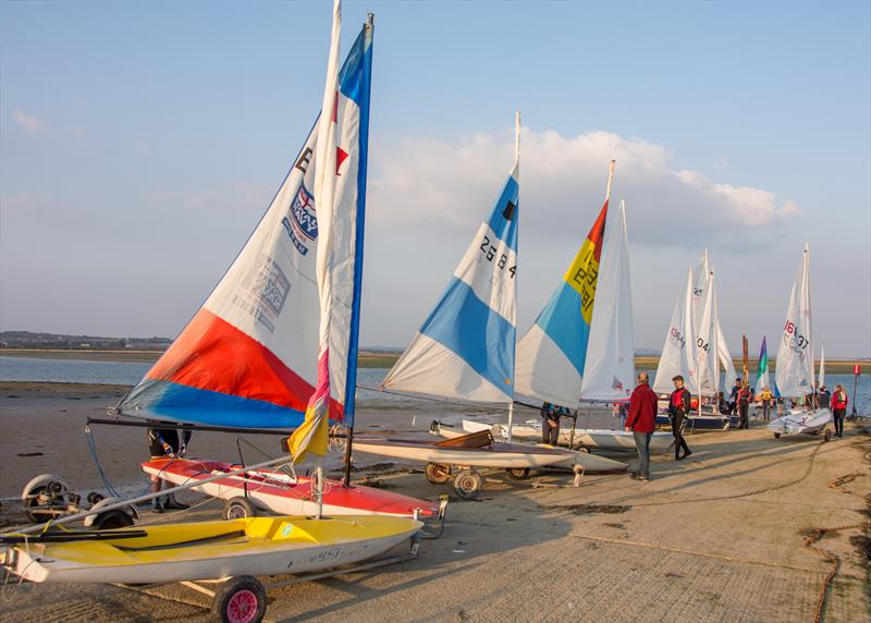Toppers at Tudor Sailing Club photo copyright Hannah Barnes taken at Tudor Sailing Club and featuring the Topper class