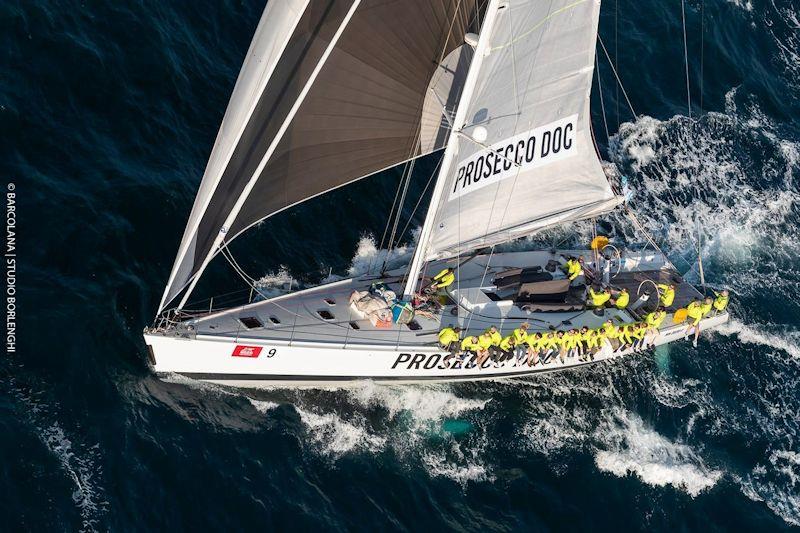 A Bamar EVO 20 drum was deliberately under-specified on this 80ft race yacht  to test the furler's limits - photo © Studio Borlenghi