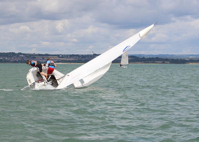 Wanderer Nationals at Langstone Harbour photo copyright Daniella Brain taken at Langstone Sailing Club and featuring the Wanderer class
