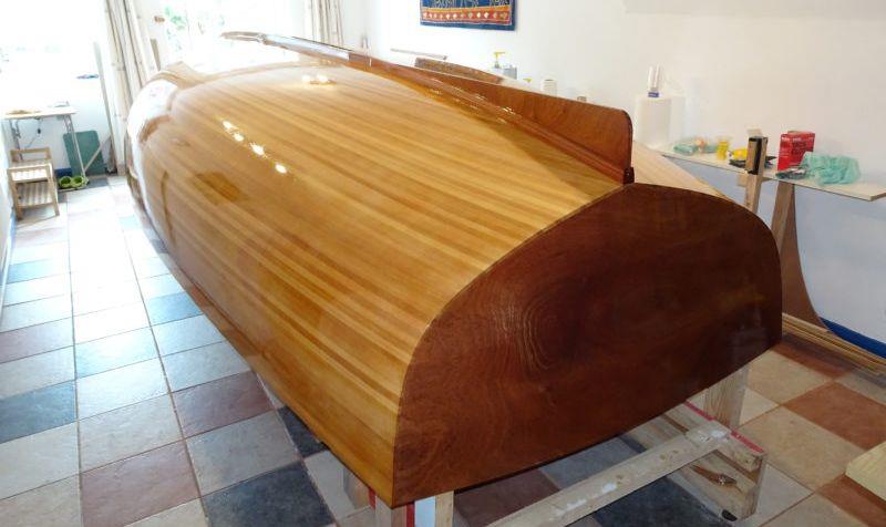 Building a Stornoway 16 wooden dinghy using West System epoxy resin photo copyright Steve Goodchild taken at  and featuring the  class