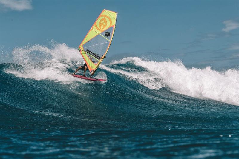 Jake Schettewi - 2019 Mercedes-Benz Aloha Classic day 4 photo copyright Si Crowther / IWT taken at  and featuring the Windsurfing class