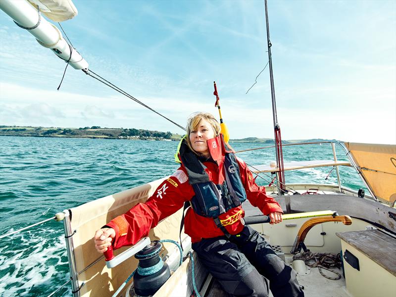 Zhik-sponsored Susie Goodall ahead of the Golden Globe Race 2018 photo copyright Zhik taken at  and featuring the  class