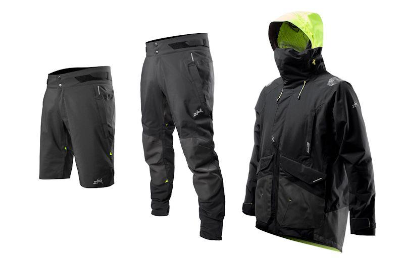 New for 2020 is Zhik's APEX range of jackets, shorts and long pants - photo © Zhik